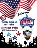 Lemoore police ilnvites public to celebrate National Night Out Aug. 6 at Heritage Park